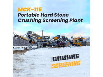 FABO MCK-115 MOBILE CRUSHING & SCREENING PLANT FOR HARDSTONE | 180-300 TPH - Мобильная дробилка: фото 1