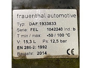 DAF CF450 (01.18-) - Система впуска: фото 2
