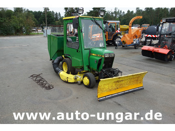John Deere 317 Schmalspurtraktor Kommunaltraktor Winterdienst Schneepflug Mäher - Коммунальный трактор: фото 1