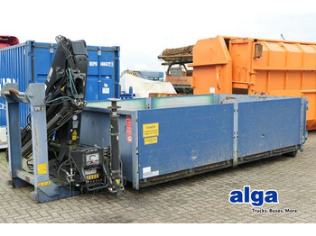 Abrollcontainer, Kran Hiab 099 BS-2 Duo  - Контейнер для мультилифта: фото 1