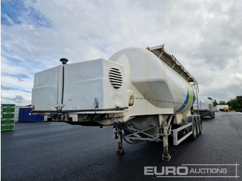 Feldbinder Tri Axle Cement Trailer, BPW Axles - Полуприцеп-цистерна: фото 1