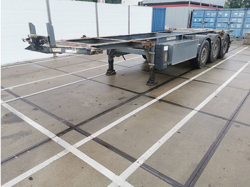 Полуприцеп-контейнеровоз/ Сменный кузов LAG 20 30 FT TANK 3 axles saf disc: фото 1