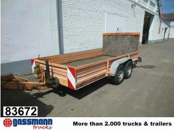 Низкорамный прицеп