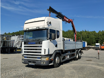 Scania 124L 420 6x2 Retarder HDS FASSI F170 Budowlanka в лизинг Scania 124L 420 6x2 Retarder HDS FASSI F170 Budowlanka: фото 2