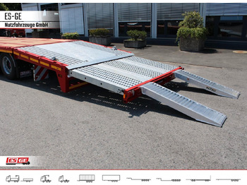 Полуприцеп бортовой/ Платформа ES-GE 3-Achs Megatrailer, hydr. Heckabsenkung: фото 3 Полуприцеп бортовой/ Платформа ES-GE 3-Achs Megatrailer, hydr. Heckabsenkung: фото 3