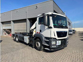 Крюковой мультилифт, Автоманипулятор MAN TG-S 26.440 6x2-2 BL Abrollkipper mit Kran Funk+: фото 2