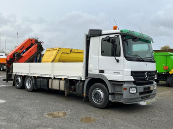 Грузовик бортовой/ Платформа, Автоманипулятор Mercedes-Benz Actros 2546 L 6x2  Pritsche Heckkran Palfinger P: фото 2