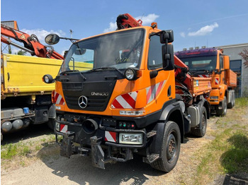 Mercedes-Benz Unimog U20 2-Achs Allradkipper Kran Palfinger Kr в лизинг Mercedes-Benz Unimog U20 2-Achs Allradkipper Kran Palfinger Kr: фото 5