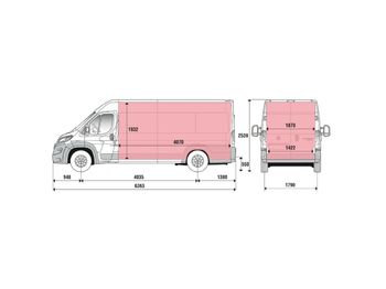 Новый Цельнометаллический фургон Fiat Ducato 35H L5H2 Kasten 2.3 MJet 140 Euro 6D-Temp: фото 1