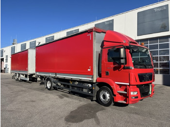 Тентованный грузовик MAN TGM 18.320