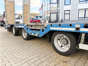 Низкорамный полуприцеп для транспортировки тяжёлой техники Fliegl SDS 420 T SDS 420 T, Nachlauflenkachse, Verbr. auf 3m, hydr. Rampen: фото 2