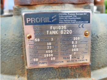 Насос для воды Proril Tank 8220: фото 4