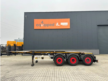 Burg 20FT ADR (EX/II, EX/III, FL, AT) Chassis, Empty weight : 3.690kg, SAF INTRADISC, 2x Liftaxle, NL-chassis, APK/ADR: 06-2025 в лизинг Burg 20FT ADR (EX/II, EX/III, FL, AT) Chassis, Empty weight : 3.690kg, SAF INTRADISC, 2x Liftaxle, NL-chassis, APK/ADR: 06-2025: фото 2