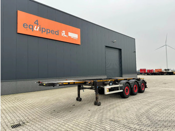 Burg 20FT ADR (EX/II, EX/III, FL, AT) Chassis, Empty weight : 3.690kg, SAF INTRADISC, 2x Liftaxle, NL-chassis, APK/ADR: 06-2025 в лизинг Burg 20FT ADR (EX/II, EX/III, FL, AT) Chassis, Empty weight : 3.690kg, SAF INTRADISC, 2x Liftaxle, NL-chassis, APK/ADR: 06-2025: фото 1