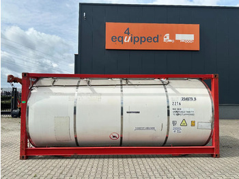 Резервуар для хранения для транспортировки химикатов CIMC 20FT ISO, 25.080L/1-COMP/3 BAFFELS/4 manholes, ADR valid until 08/2027: фото 2