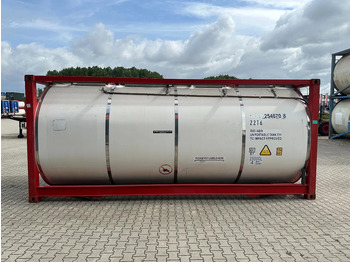 Резервуар для хранения для транспортировки химикатов CIMC 20FT ISO, 25.080L/1-COMP/3 BAFFELS/4 manholes, ADR valid until 08/2027: фото 3