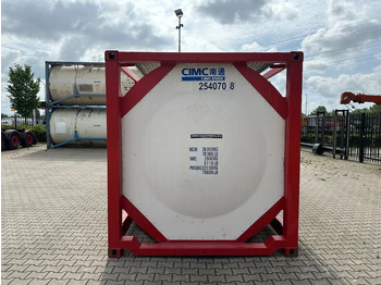 Резервуар для хранения для транспортировки химикатов CIMC 20FT ISO, 25.080L/1-COMP/3 BAFFELS/4 manholes, ADR valid until 08/2027: фото 5