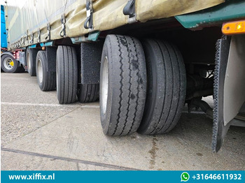 Полуприцеп бортовой/ Платформа Meusburger 4-ass. Vlakke Mega oplegger met elektrische huifopbouw / 2x naloop ge: фото 4