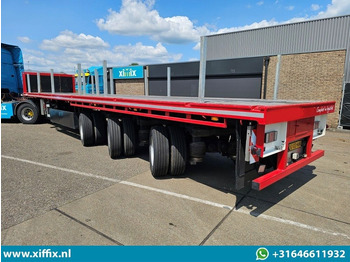 Полуприцеп бортовой/ Платформа Nooteboom 3-ass. Vlakke dubbel 2x uitschuifbare oplegger / 3x gestuurd: фото 4