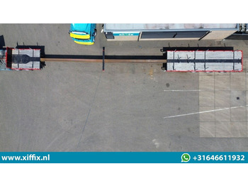 Полуприцеп бортовой/ Платформа Nooteboom 3-ass. Vlakke dubbel 2x uitschuifbare oplegger / 3x gestuurd: фото 3