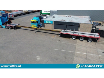 Полуприцеп бортовой/ Платформа Nooteboom 3-ass. Vlakke dubbel 2x uitschuifbare oplegger / 3x gestuurd: фото 2