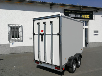 Прицеп-фургон Böckmann Koffer KT 3015/20 H weiß 301x150x202 + Heckrampe (M) 2000kg: фото 2
