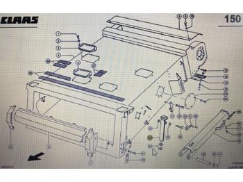 Гидравлический цилиндр CLAAS