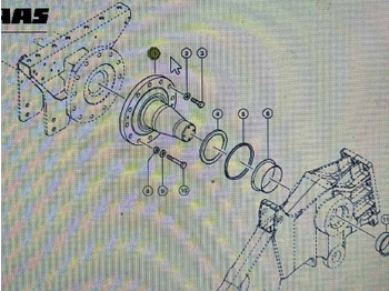 Запчасти ходовой части CLAAS