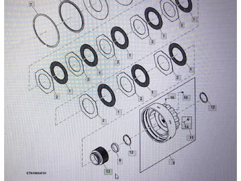 Сцепление и запчасти JOHN DEERE