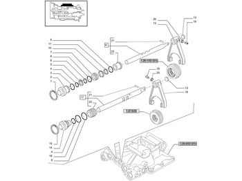 Коробка передач и запчасти NEW HOLLAND