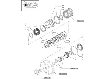 Коробка передач и запчасти NEW HOLLAND