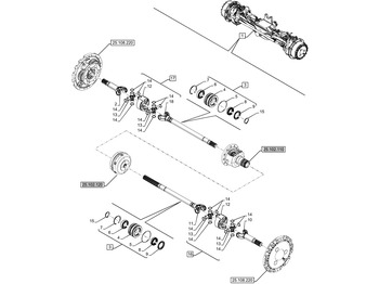 Приводный вал NEW HOLLAND