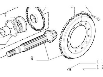 Диск сцепления NEW HOLLAND