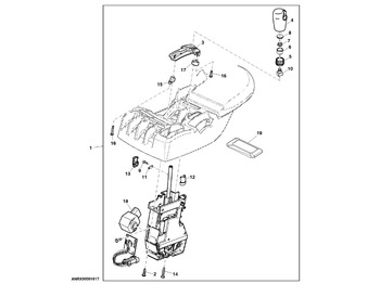 Кабина и интерьер JOHN DEERE