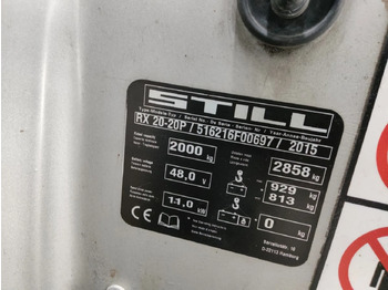 Электропогрузчик STILL RX20-20P: фото 5