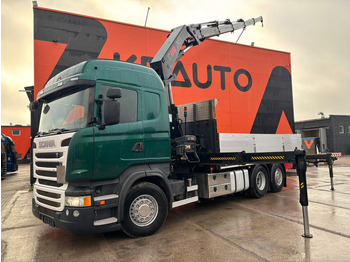 Грузовик бортовой/ Платформа SCANIA R 410