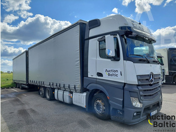 Тентованный грузовик MERCEDES-BENZ Actros
