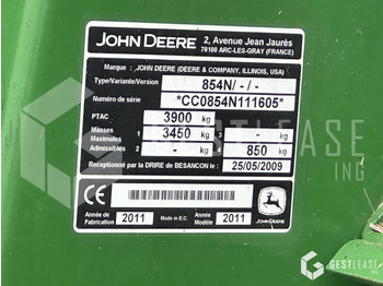 Пресс-подборщик рулонный John Deere 854 ROTOFLOW: фото 5