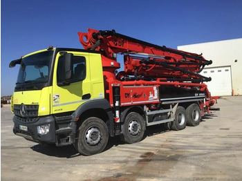 Автобетононасос MERCEDES-BENZ Arocs 4143