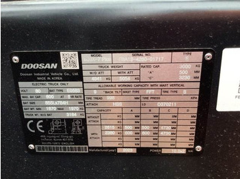 Электропогрузчик Doosan B30X-7 PLUS: фото 5