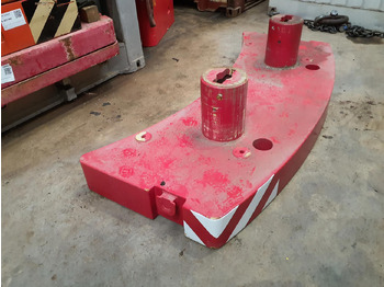 Противовес для Мобильных кранов FAUN ATF 50G-3 counterweight 2,1 ton: фото 2
