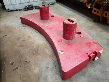 Противовес для Мобильных кранов FAUN ATF 50G-3 counterweight 2,1 ton: фото 3
