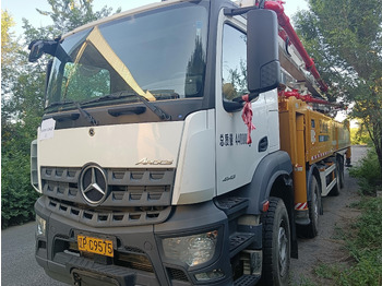 Автобетононасос XCMG Official Second Hand HB58V Hydraulic Truck Concrete Pump 58m Truck Mount Concrete Ppumps Price: фото 4
