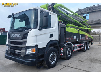 Автобетононасос ZOOMLION ZOOMLION 2019 ZOOMLION 56X-6RZ 56M Scania P450 8x4【ACHIEVE】TOP CONDITION!!!: фото 2