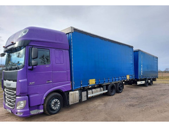 Тентованный грузовик DAF XF 106