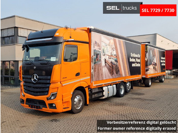 Тентованный грузовик MERCEDES-BENZ Actros 2548