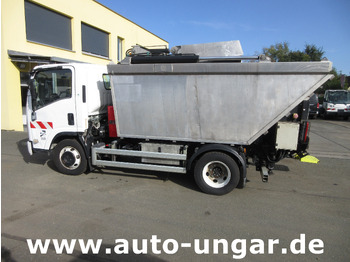 Мусоровоз Isuzu NPR 75 Müllwagen Provence Benne - Faun Lifter Presse Kipper Trittbrett Bj 12: фото 4