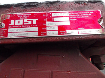 Седло для Грузовиков jost G50-X D152 JSK37C03809EE G50-X D152 JSK37C03809EE MERCEDES BENZ 1851 EURO 6: фото 5