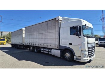 Тентованный грузовик DAF XF