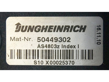 Блок управления для Погрузочно-разгрузочной техники Jungheinrich 50449302 | Stuur regeling Controller AS4803 Z Index I sn.S10X000253: фото 2